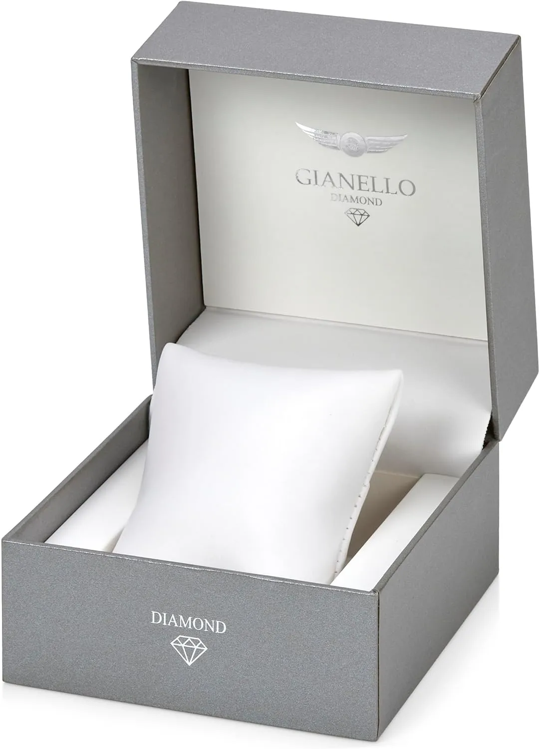 Gianello Men's Genuine Diamond Dial Watch