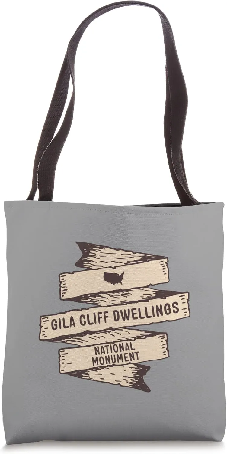 Gila Cliff Dwellings National Monument New Mexico Souvenir Tote Bag