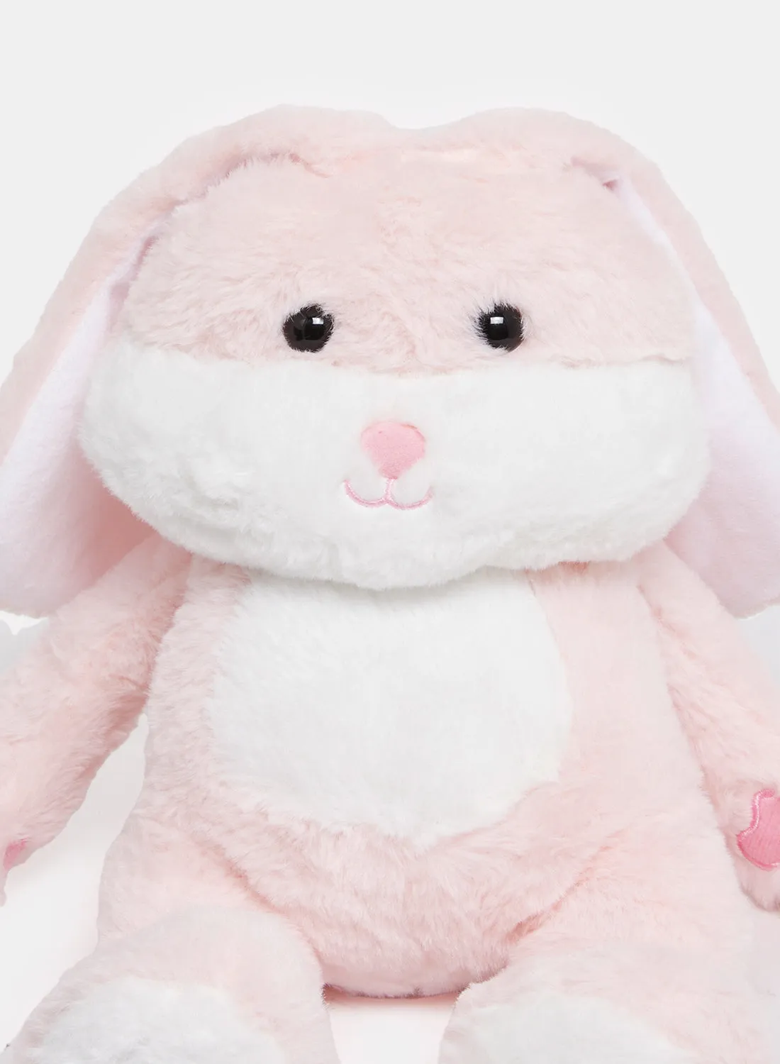 Girls Pink Faux Fur Backpack