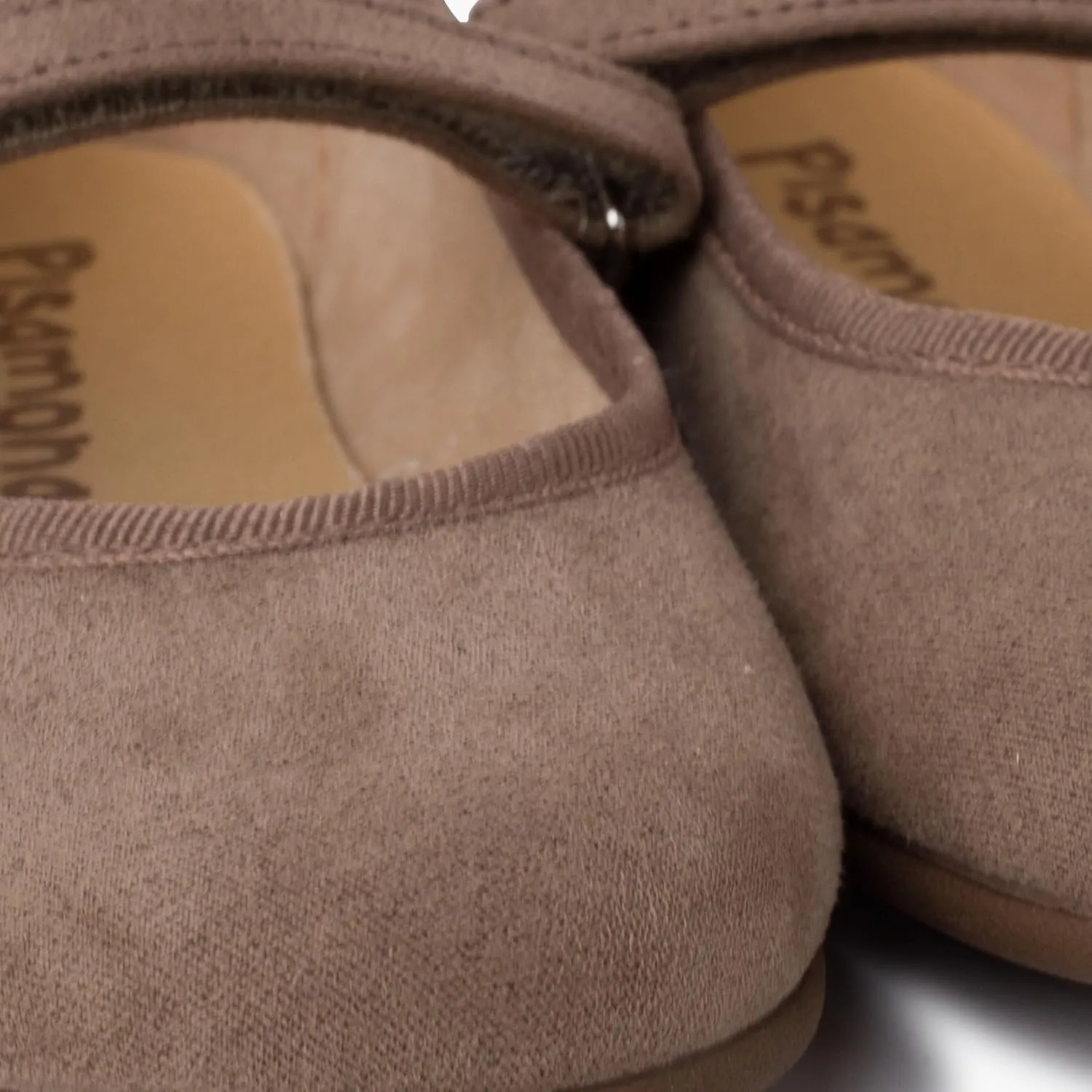 Girls Riptape Faux Suede Mary Janes