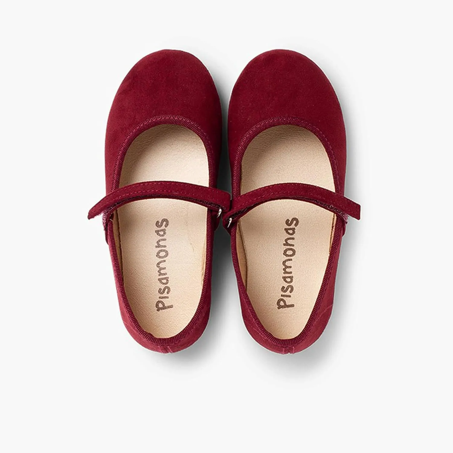 Girls Riptape Faux Suede Mary Janes