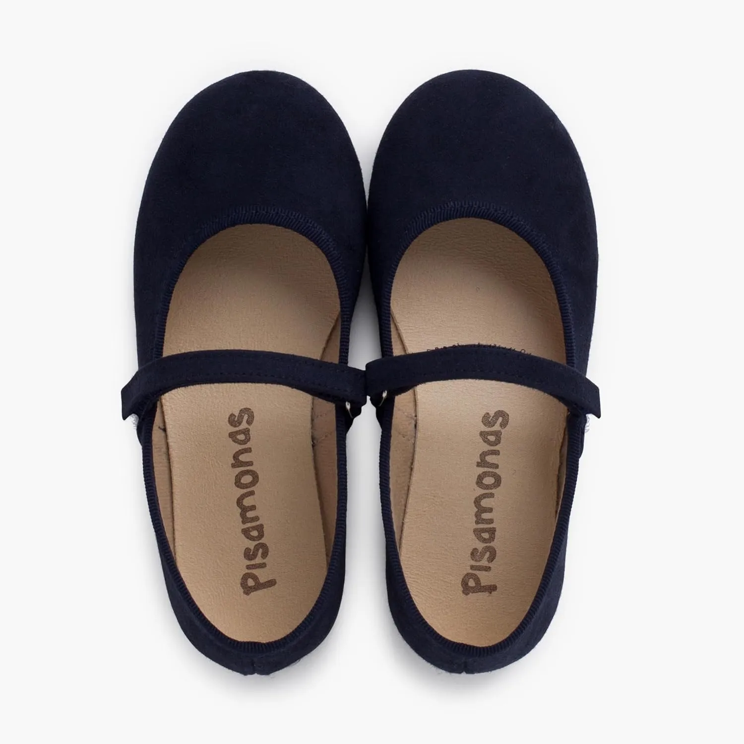 Girls Riptape Faux Suede Mary Janes