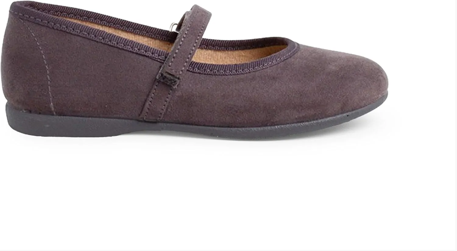 Girls Riptape Faux Suede Mary Janes