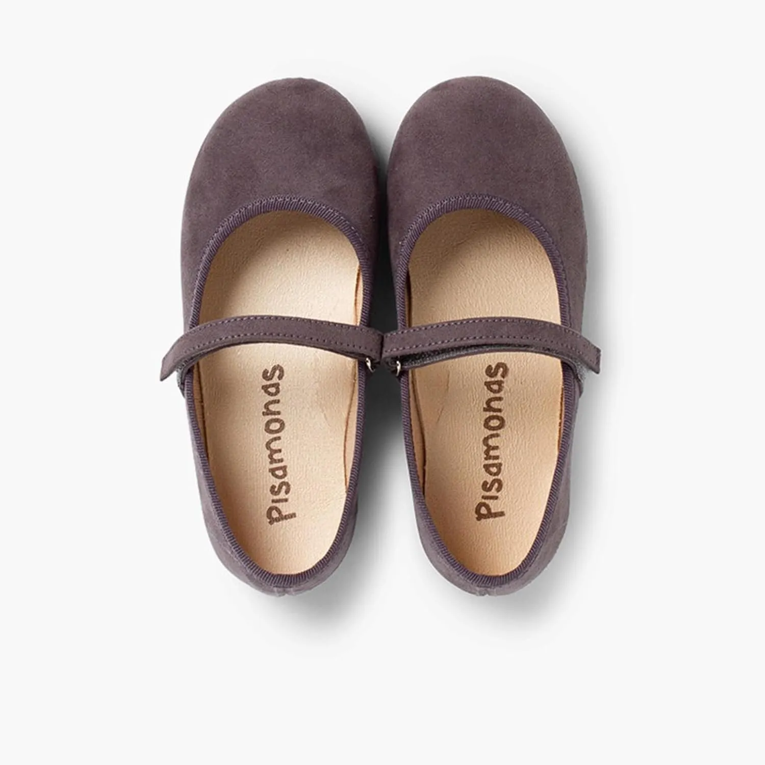 Girls Riptape Faux Suede Mary Janes