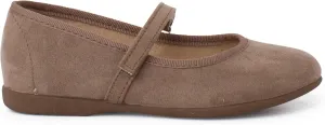 Girls Riptape Faux Suede Mary Janes