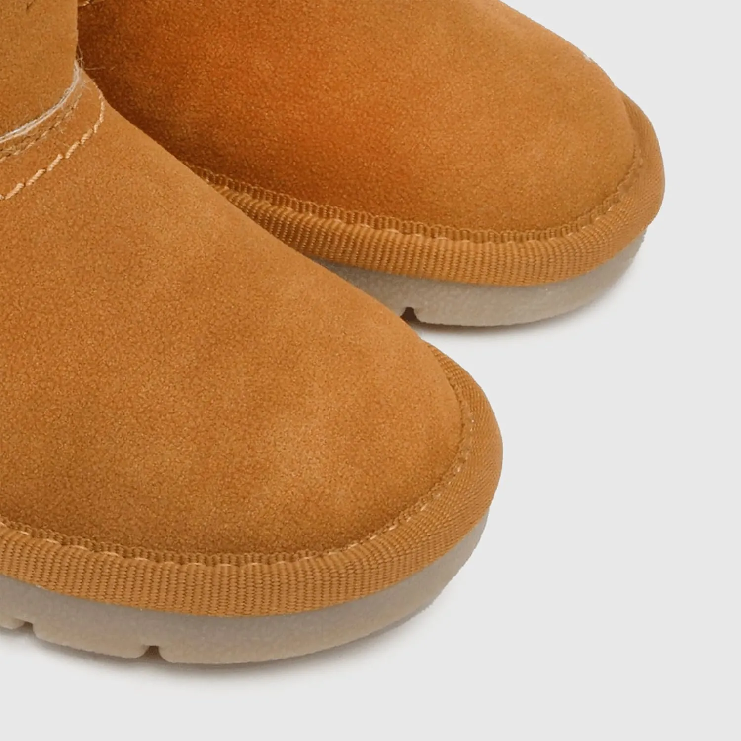 Girls Winter Boots – Faux Fur Lining, Durable Eco-Leather, Easy Hook-and-Loop Closure, Stylish and Warm for Toddlers