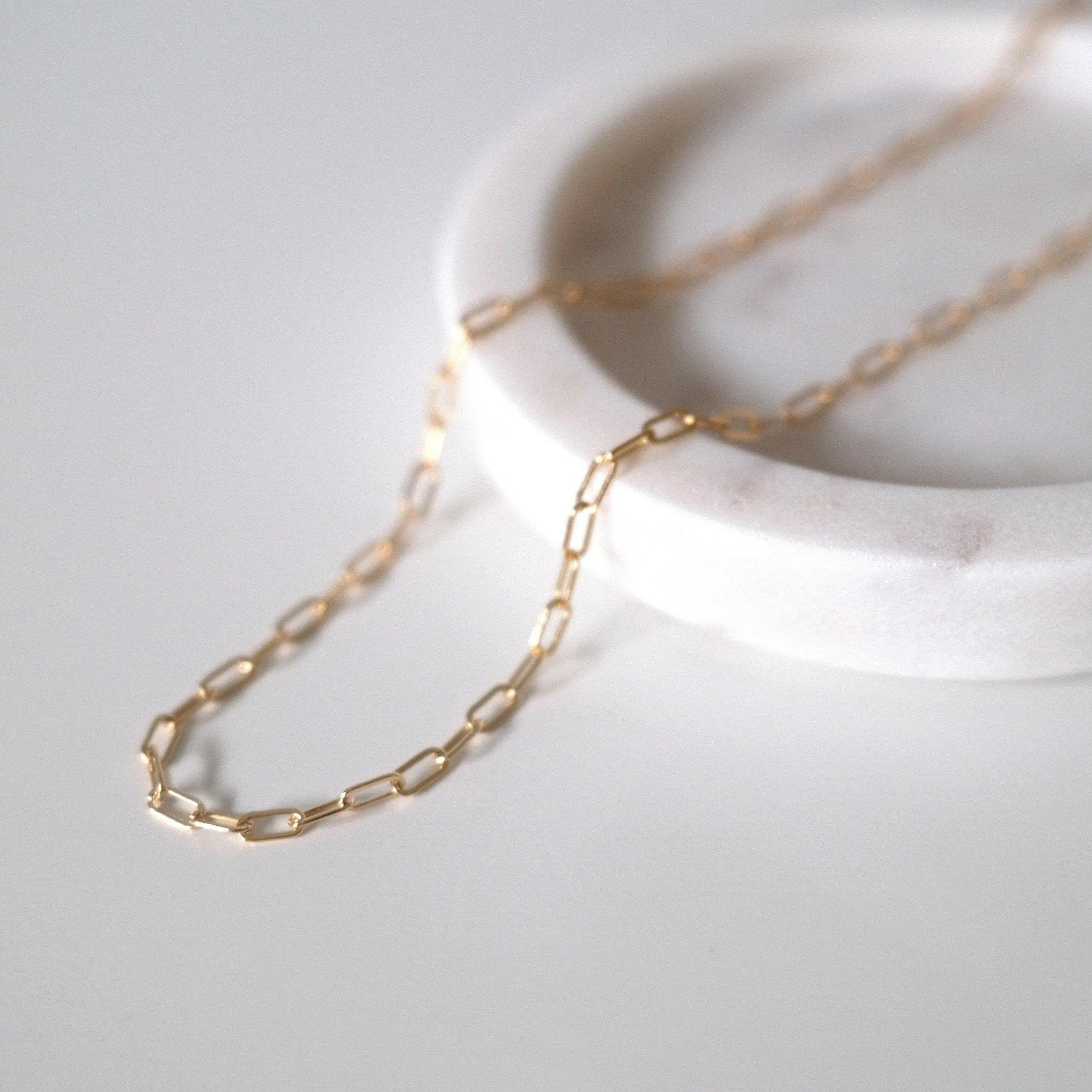 Gold Filled 45243 Link Chain Necklace