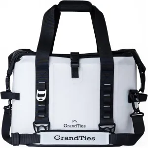 GrandTies 40 Can Portable Soft Cooler Bag - High-Performance Large Cooler - Leak Proof Waterproof Insulated Cooler Bag - Portable Ice Chest for Outdoor, Fishing, Beach, Travel, Camping