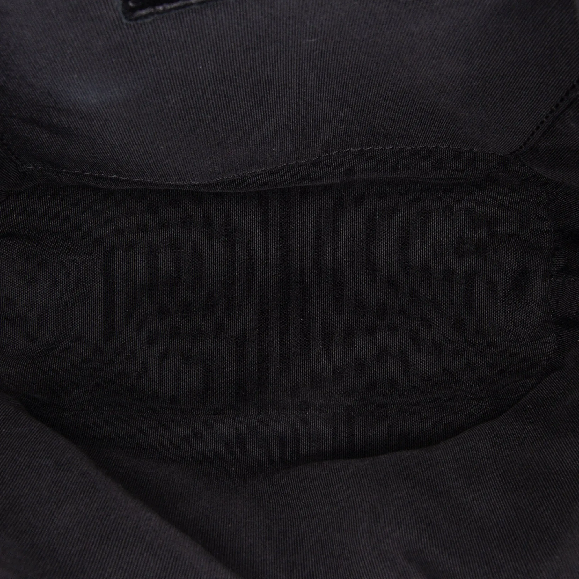 Gray Chanel Small Denim Mood Bucket with Chain