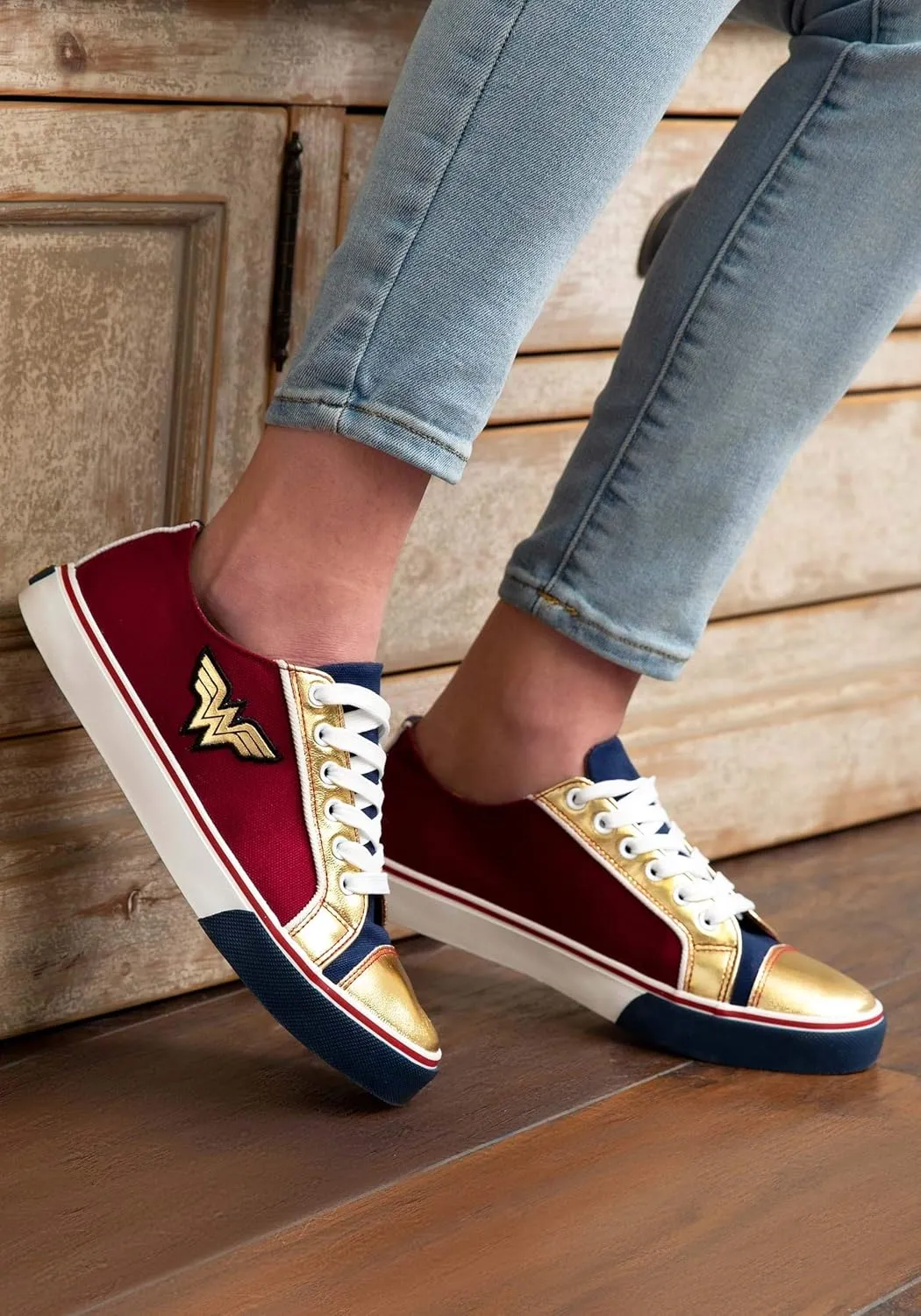 Ground Up Women's Wonder Woman Adult Shoes