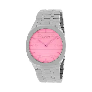 Gucci 25H watch, 38mm YA163410