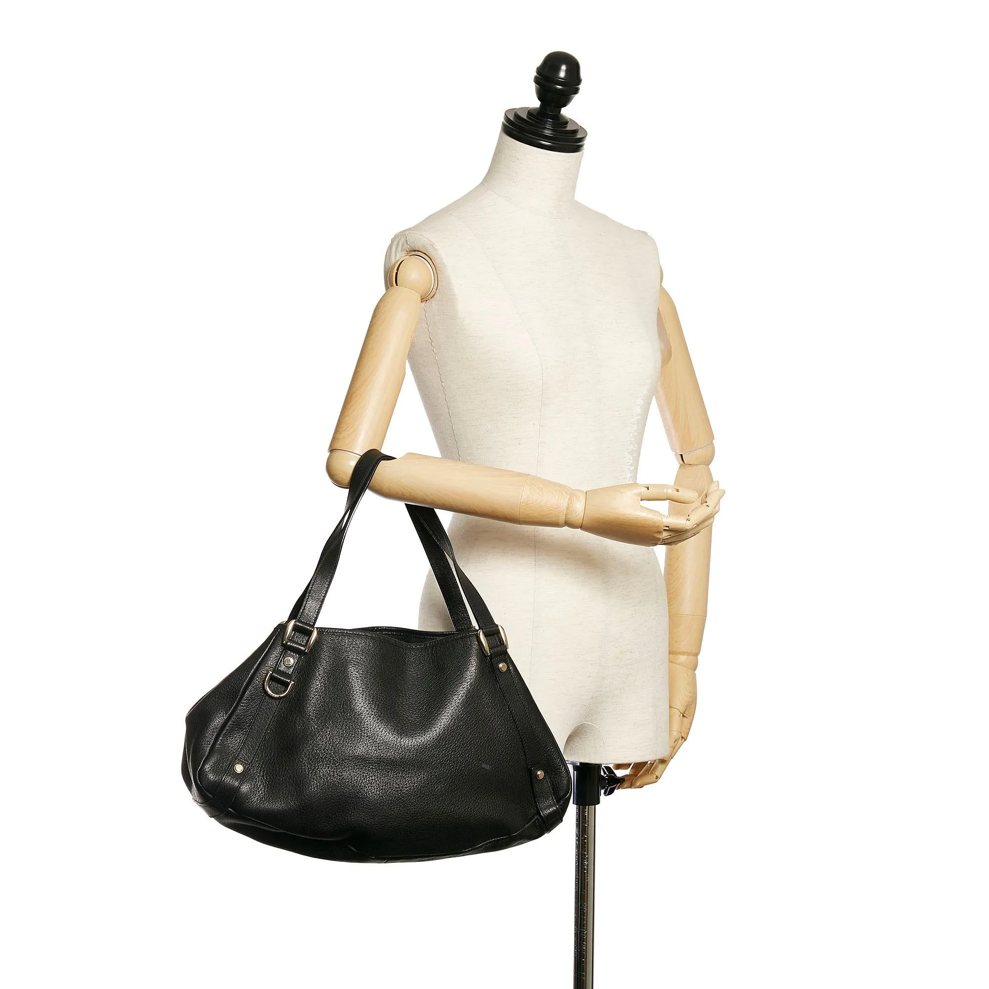 Gucci Leather Quick dispatch (SHG-28837) Vast range Pelham Tote Bag