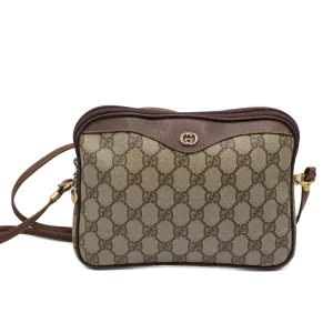 Gucci Ophidia Brown GG Canvas Shoulder Crossbody Bag Vintage