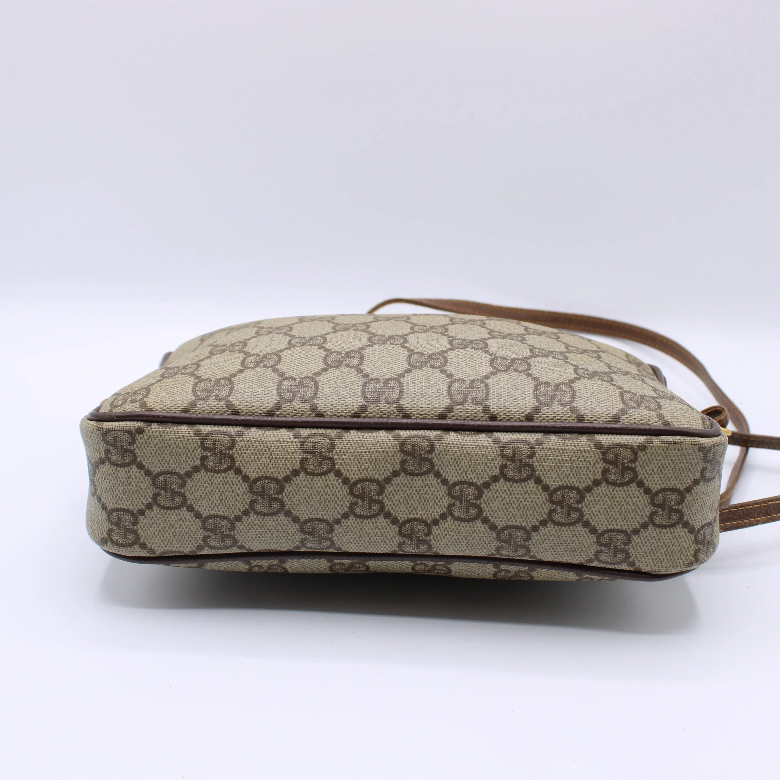 Gucci Ophidia Brown GG Canvas Shoulder Crossbody Bag Vintage