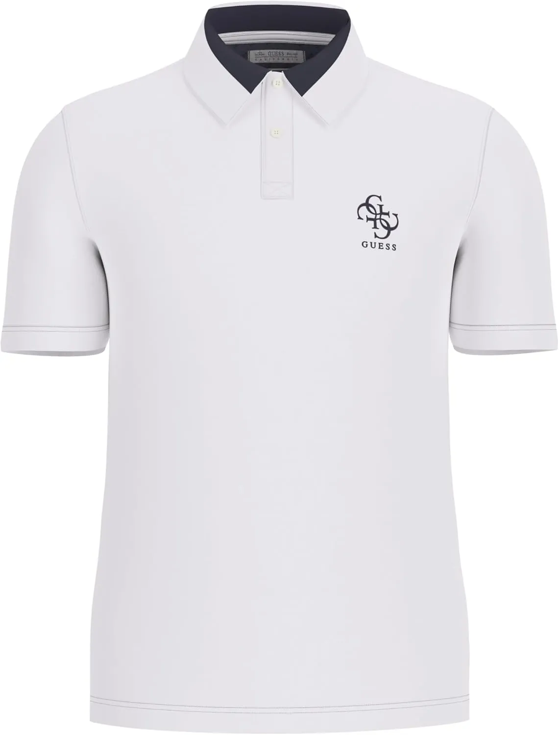 GUESS Men's Eco Short Sleeve Lyle Polo
