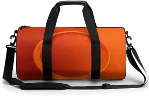 Gym Bag for Men Women Circle Duffel Bag Overnight Bag with Compartment Gym Sackpac