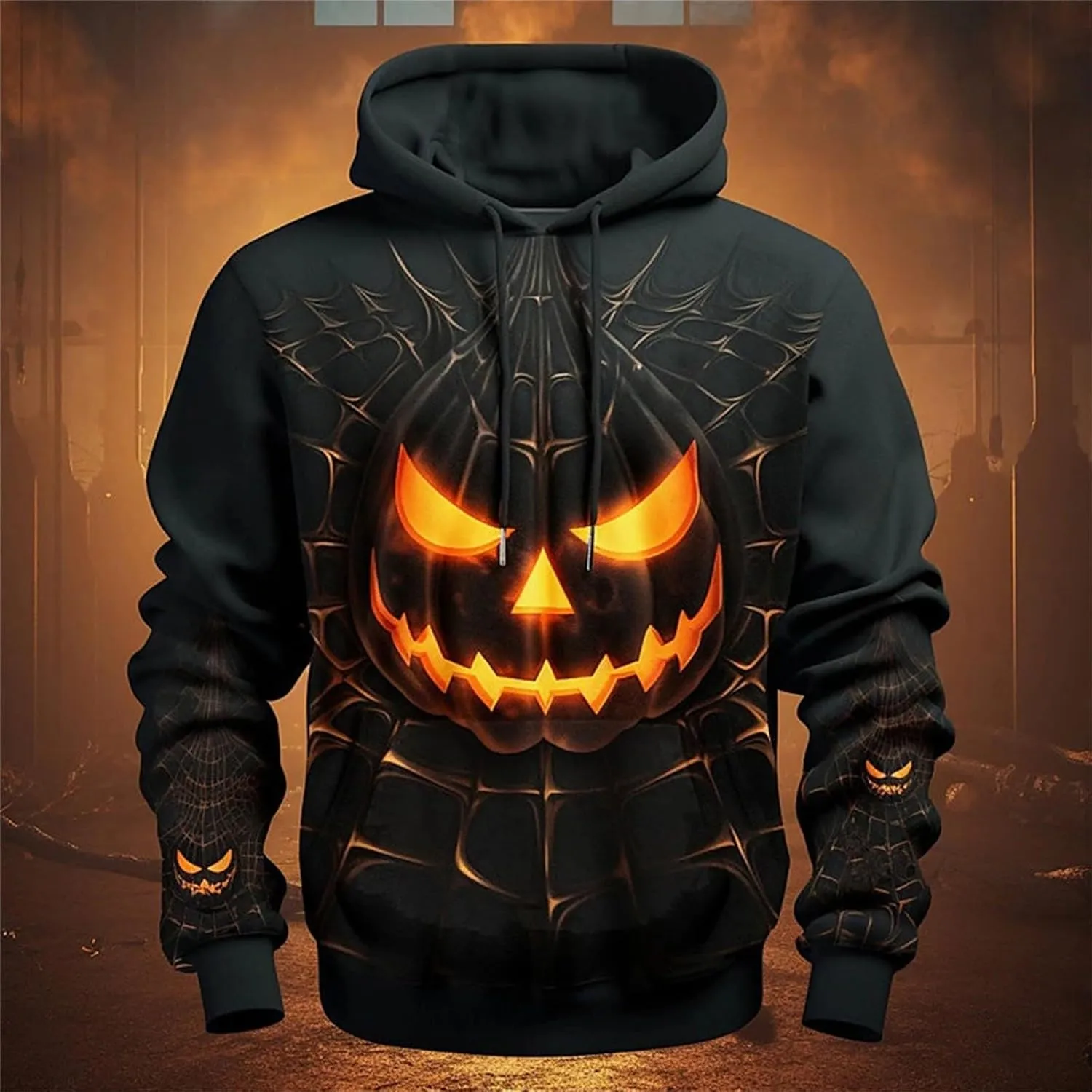 Halloween Apparel Long Sleeved Hoodie Sweatshirt Men Skeleton Hoodie Men Hoodie Halloween Jacket Men Cool For Men