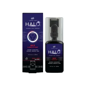 Halo Wax Bike Chain Lubricant | Premium Bicycle Care for Extended Drivetrain Performance Efficiency | Bottle with Smart Luber, 4 fl oz / 120 ml
