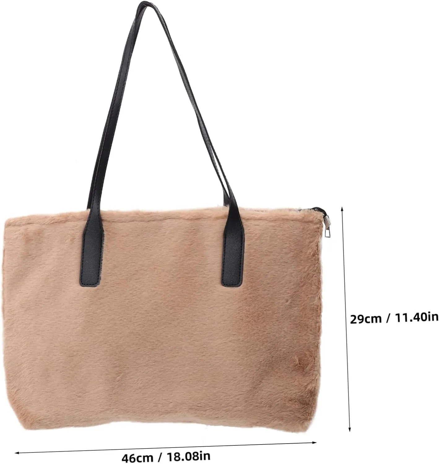 Handbag Large Tote Bags for Women Fanny Travel Accessories Travel Wallet ing Organiser Case Faux Trim