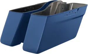 Harley Saddlebags for Harley Touring 2014-2023 - Durable, Color Matched Harley Hard Saddle Bags Legend Blue