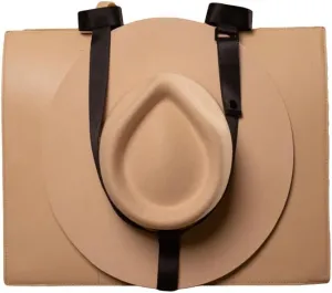 Hat Holder for Travel- Stylish Durable Travel Accessory Designed for Purses, Totes, Bags, Backpacks, Luggage & More | Fits Multiple Hats and Cowboy Hats with Thick or Curved Brims