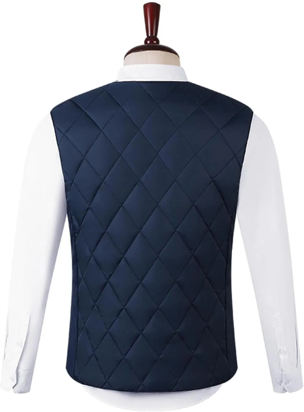 Heated Vest For Men Winter Outdoor Windproof Jackets Soft Shell Electric Heating Coat Smart Heated Vest (No Battery)