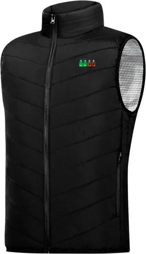 Heated Vest For Men Winter Outdoor Windproof Jackets Soft Shell Electric Heating Coat Smart Heated Vest (No Battery)