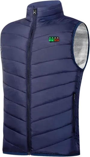 Heated Vest For Men Winter Outdoor Windproof Jackets Soft Shell Electric Heating Coat Smart Heated Vest (No Battery)