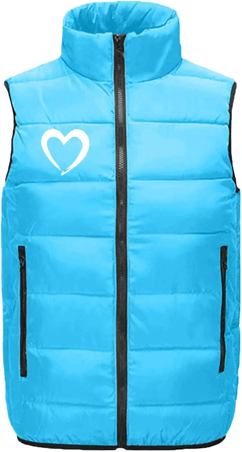Heated Vest for Men Women with Hooded USB Charging Temperature 4 Heated Zone Winter Heated Coat