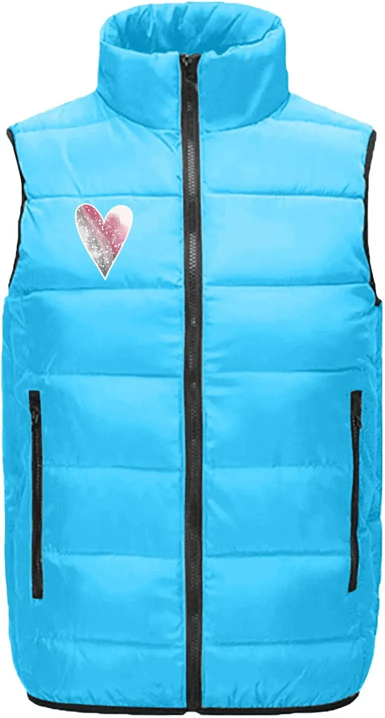 Heated Vest for Men Women with Hooded USB Charging Temperature 4 Heated Zone Winter Heated Coat