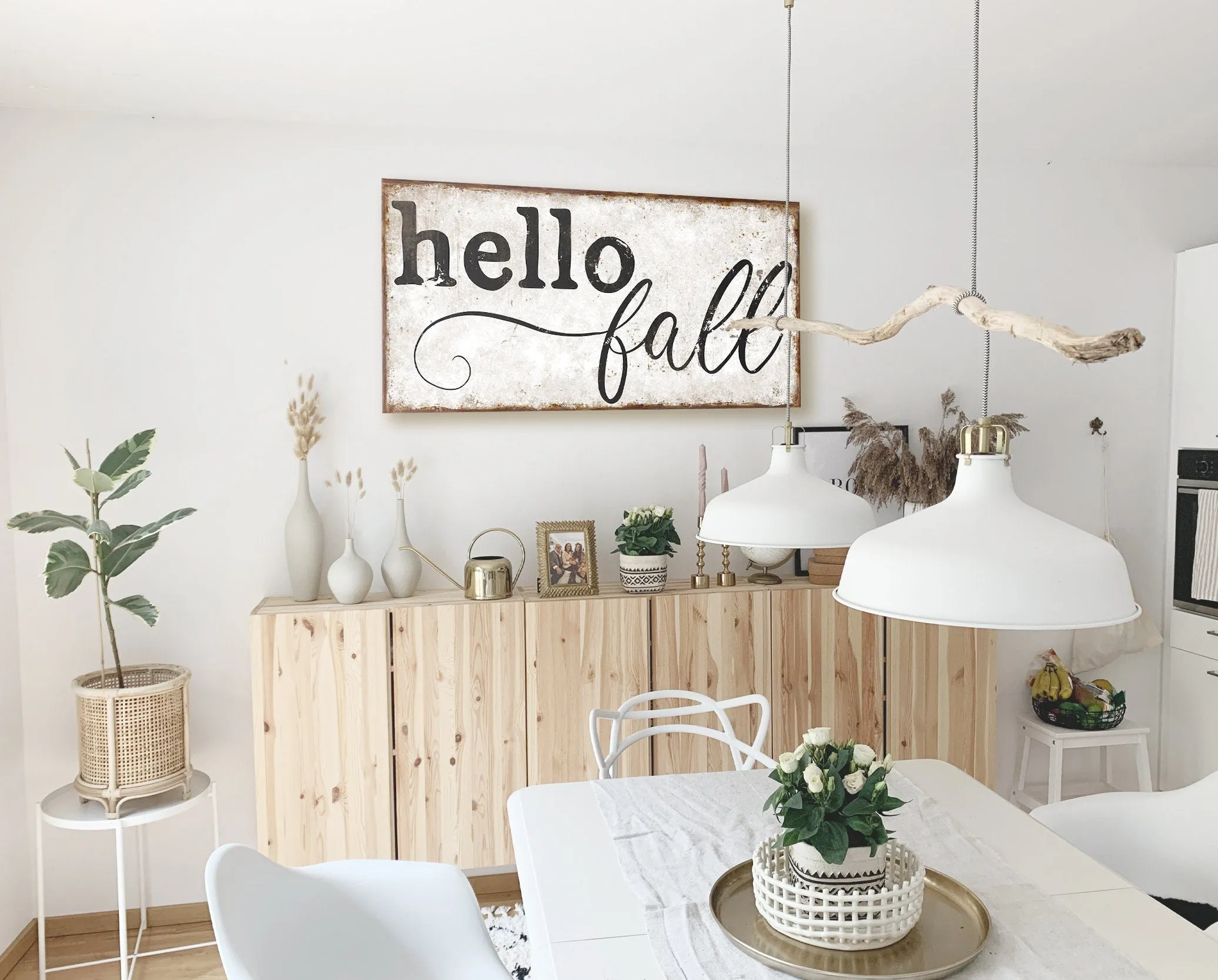 HELLO FALL SIGN