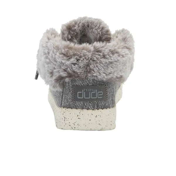 Hey Dude Grey Britt Youth Sized Booties 130193000
