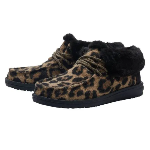 Hey Dude Leo Nut Britt Wool Womens Casual Shoes 121771619