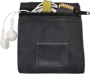 Hide & Drink, Water Resistant Waxed Canvas Condom Pouch, Change Valuables Tech Pocket Purse, Classic Partner Gift, Travel & Honeymoon Essentials, Handmade