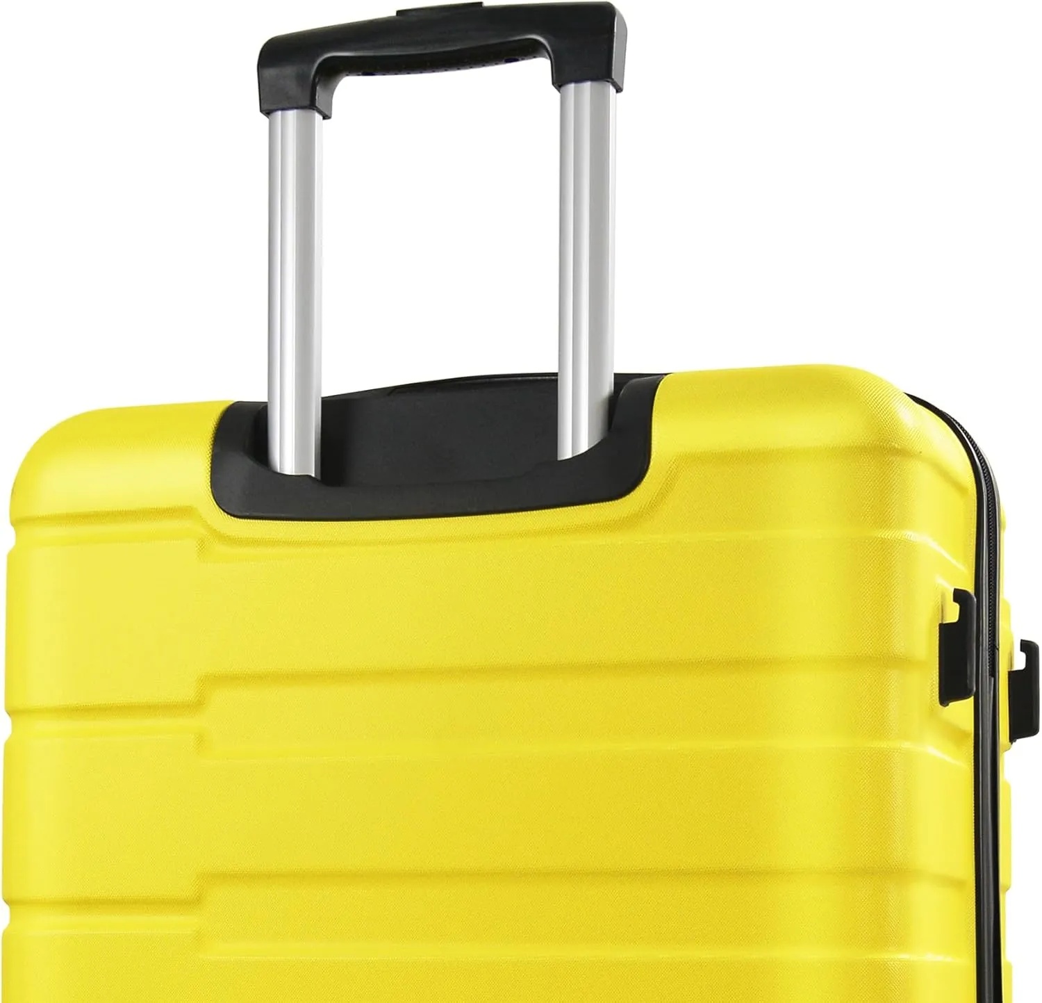 HOUAGI Luggage Sets 2 Piece,20 inch 24 inch Carry on Luggage Airline Approved,ABS Hardside Lightweight Suitcase with 4 Spinner Wheels,2-Piece Set(20/24),Yellow