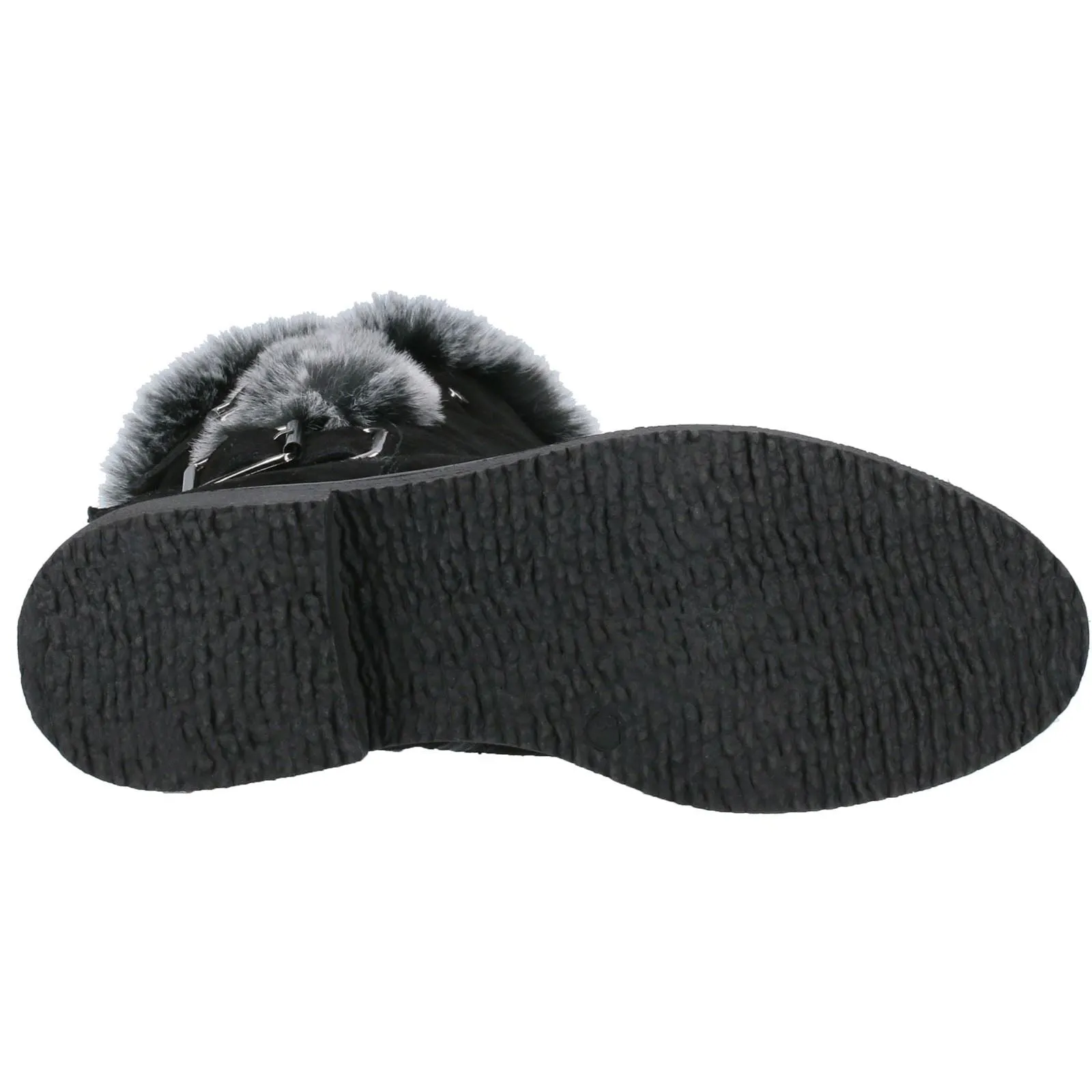 Hush Puppies Women's Megan Ladies Mid Boots in Black