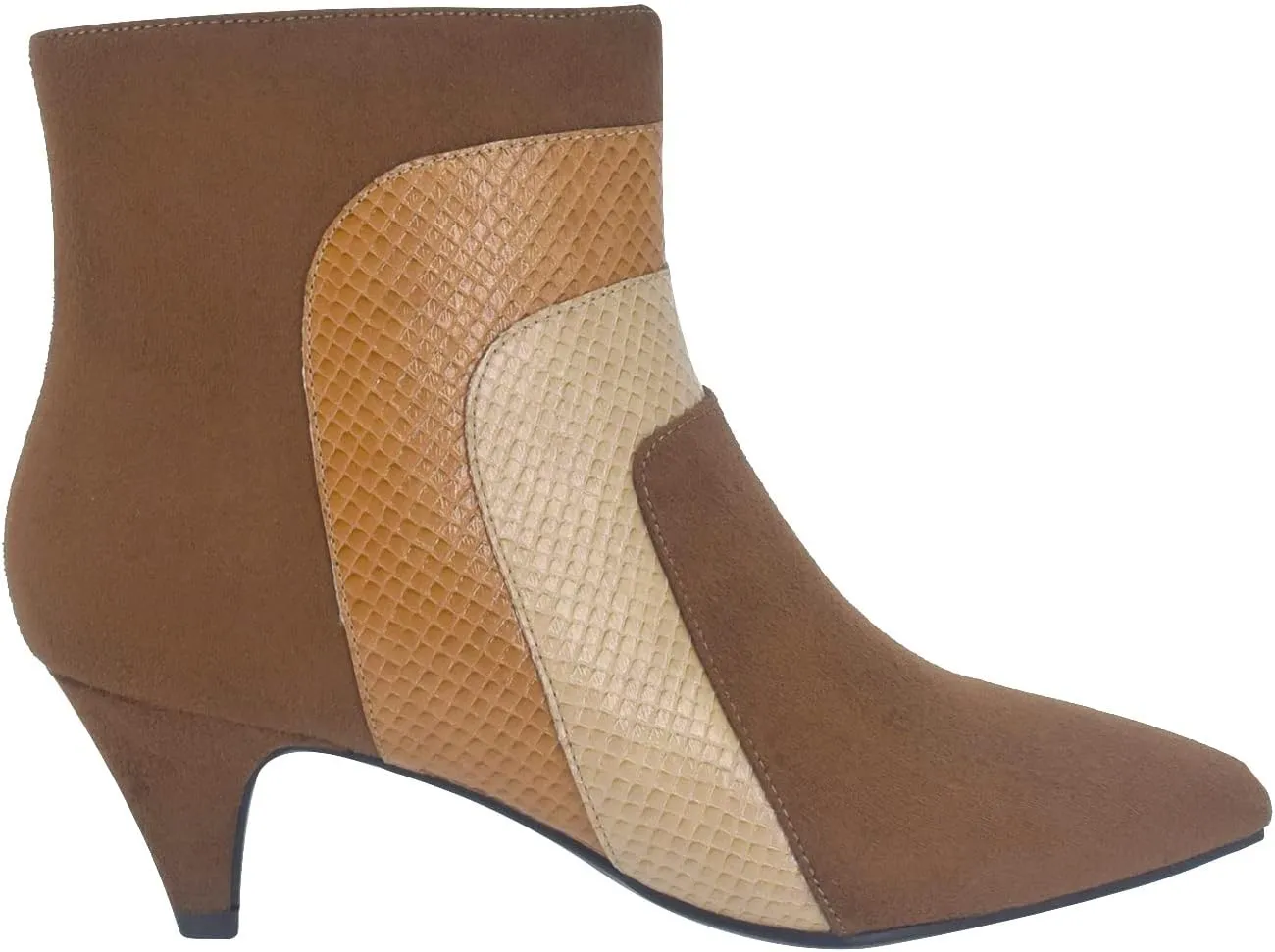 Impo International Eila Multi Texture Bootie with Memory Foam
