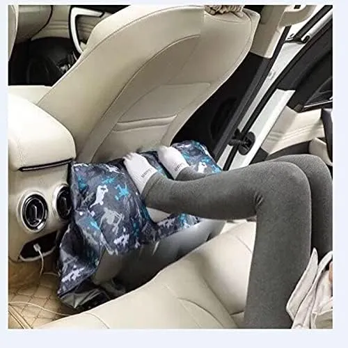 Inflatable Car Air Travel Bed Mattress for Back Seat Gap Pad, 130-30-40cm Auto Accessories Inflation Bed(Camouflage)