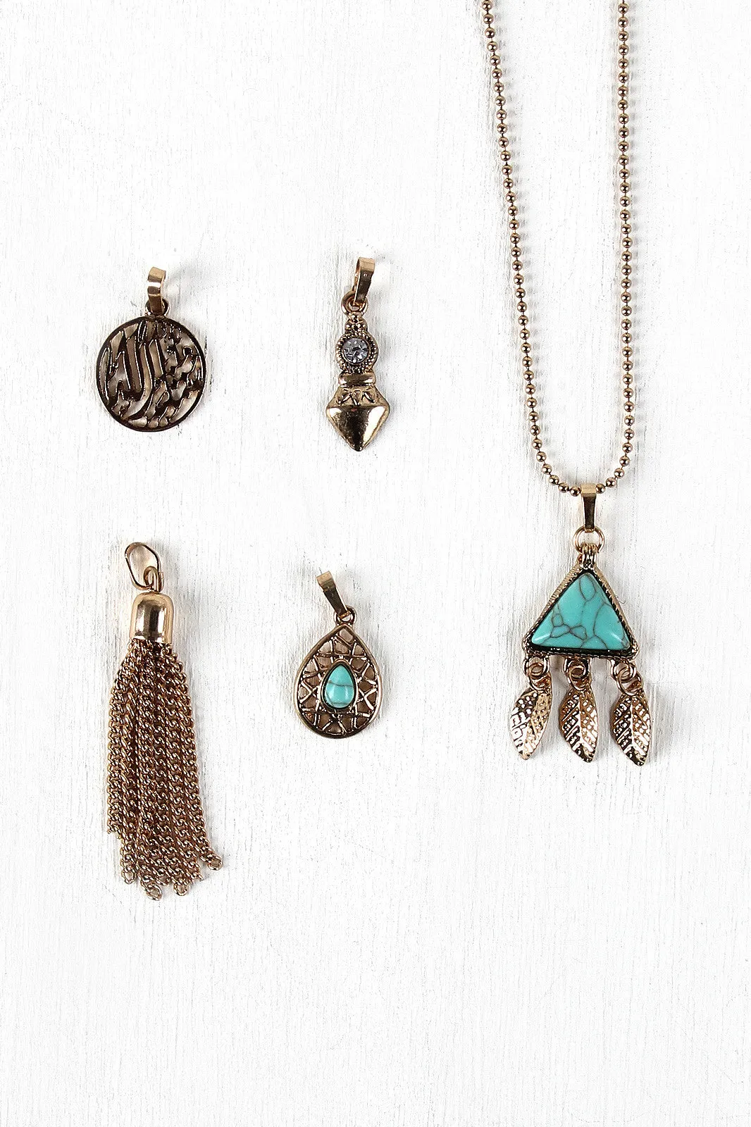 Interchangeable Quick dispatch Custom-built Charms Vacationer Necklace