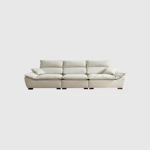 Italian Minimalist Straight Row Sailing Boat Sofa