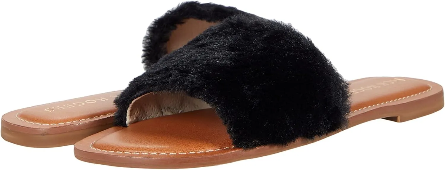 Jack Rogers Faux Fur Sabrina Slide