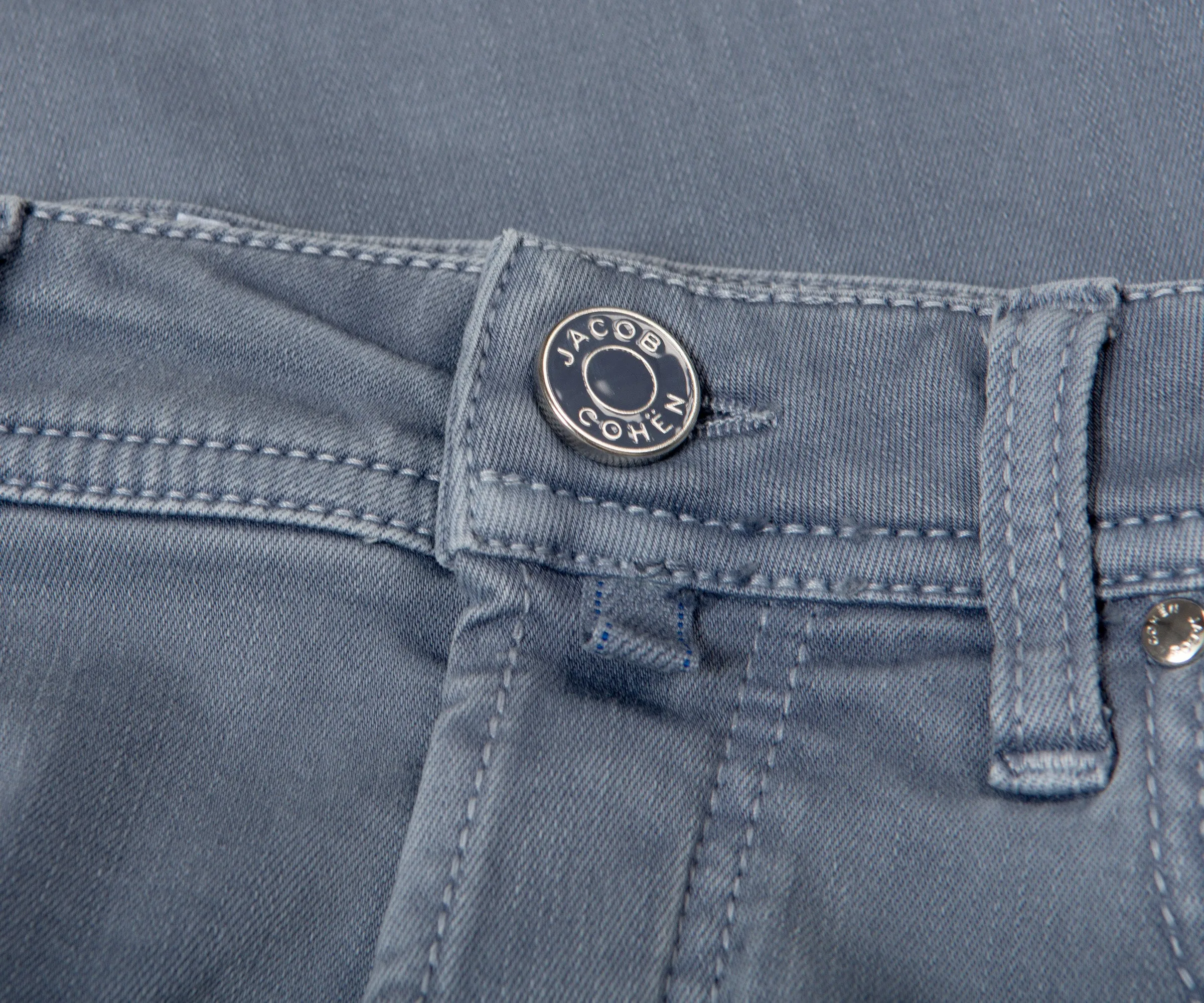 Jacob Cohën Slim Fit Denim Jeans Light Grey