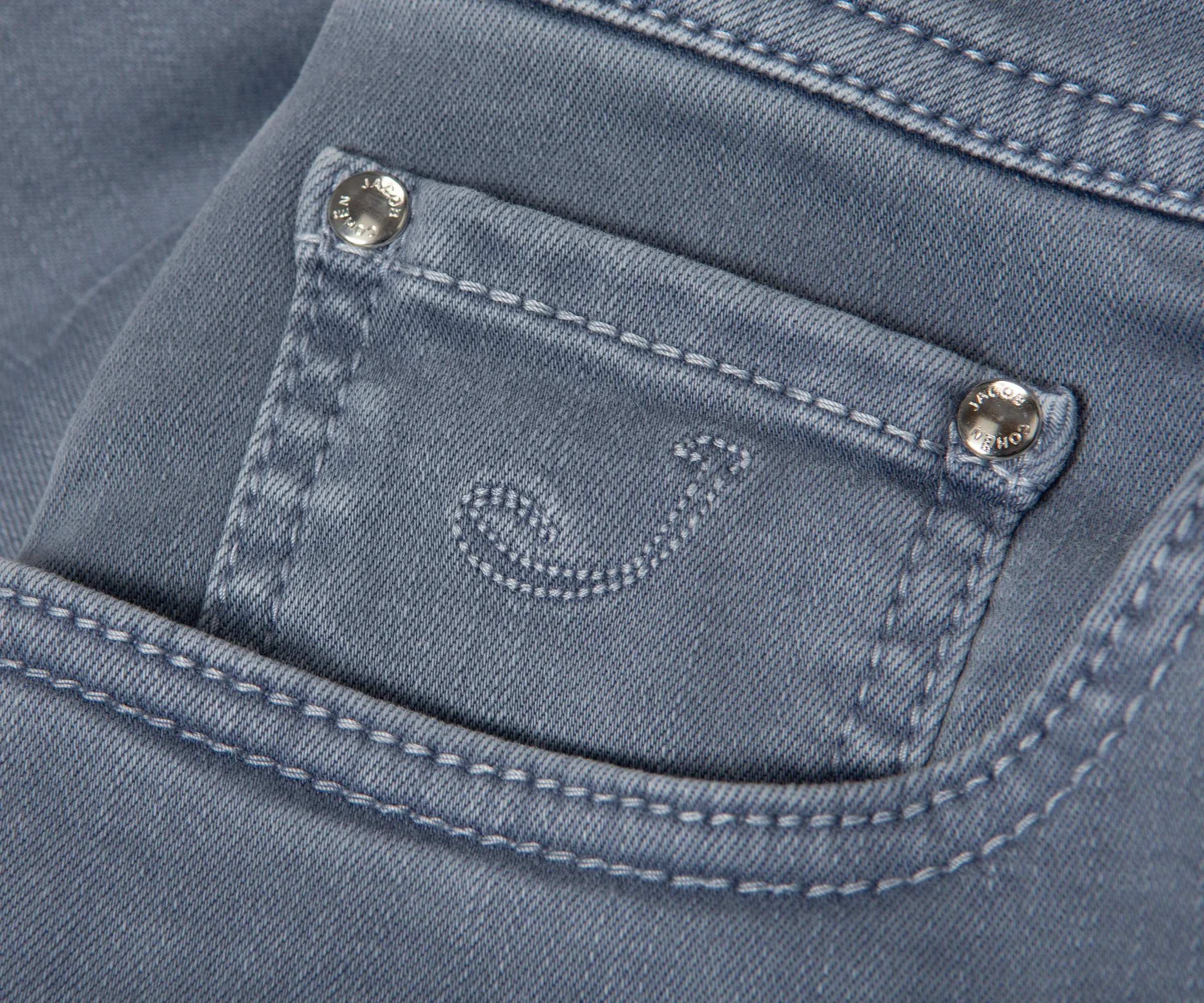 Jacob Cohën Slim Fit Denim Jeans Light Grey