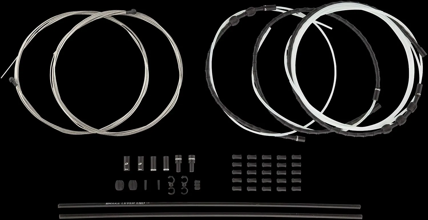 Jagwire JW-RCK700 Road Elite Link Brake Kit Cable, Black, One Size