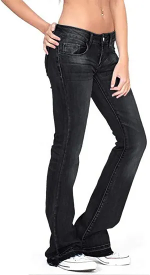 Jeans Up Trousers Women’s Jeans Poket Pants Mid Casual Denim Lace Women's Jeans Jeans Womens Jeans Jeans