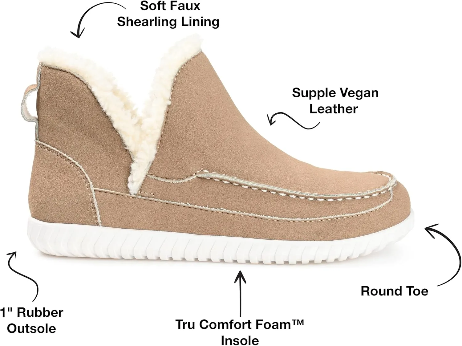 Journee Collection Women's Capreece Moccasin