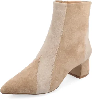 Journee Collection Womens Lusinda Faux Suede Booties