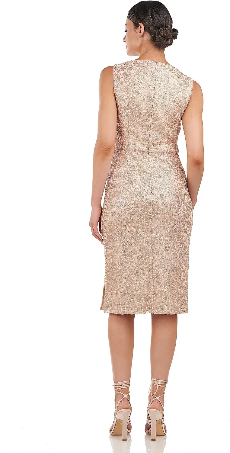 JS Collections Women's Cassidy V-Neck Cocktail Dress