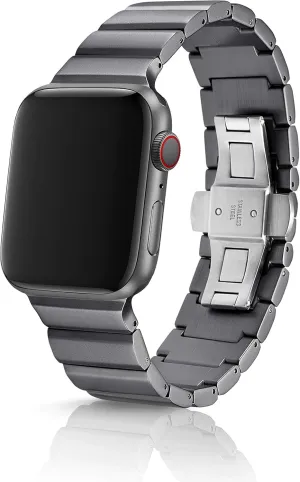 JUUK] 44/45/46/49mm Ligero Premium Link Bracelet | Aluminum | Lightweight | Stainless Steel Butterfly Buckle