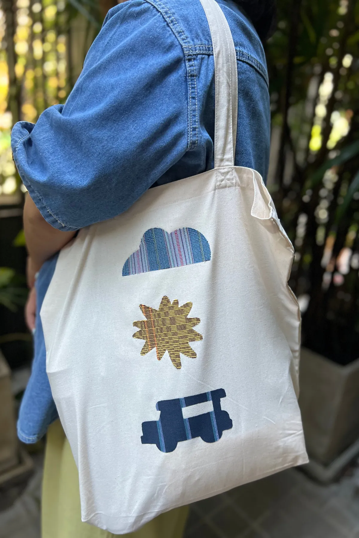 Kalikasan Weave Iron On Patches